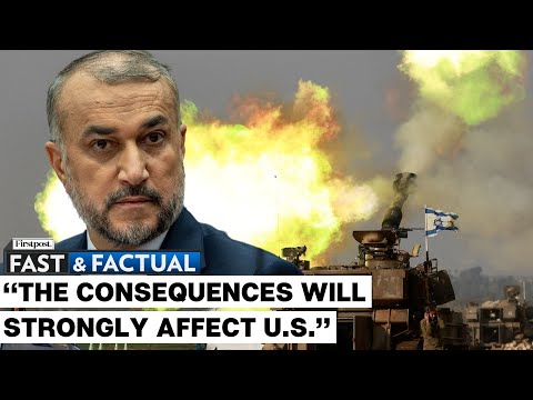 Fast and Factual LIVE: Iran Says &ldquo;Americans Haven&rsquo;t Realised&rdquo; The Consequences of Israel-Hamas War