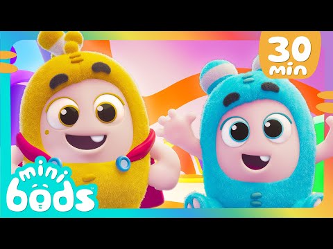 😁 Learn to be a Hero and More! 😁 | @Minibods | Funny Comedy Cartoon Episodes for Kids