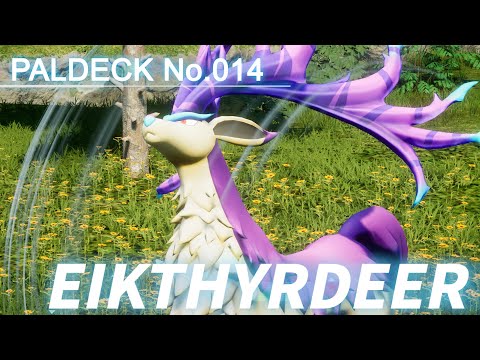 EIKTHYDEER MOWS DOWN LOCAL ECOSYSTEM - Palworld | Gameplay | Paldeck No.14 | Pocketpair