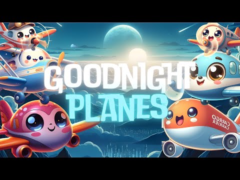 Goodnight Planes ✈︎🌙THE ULTIMATE Calming Sleep Story for Babies and Toddlers with Relaxing Music