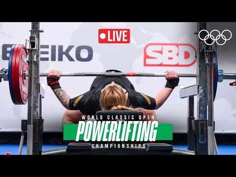 🔴 LIVE Powerlifting World Classic Open Championships | Men's 120+kg &amp; Women's 84+kg Group A