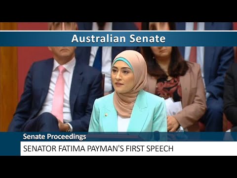 Senate Proceedings - Senator Fatima Payman's First Speech