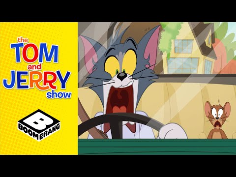 Tom Learns How To Drive | Tom &amp; Jerry Show | Boomerang UK