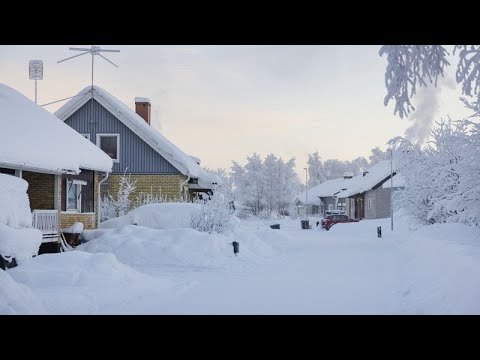 Clima: freddo record nella Lapponia svedese, registrati -43 gradi