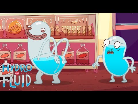 Friendly Experiment | HYDRO and FLUID | Funny Cartoons for Children