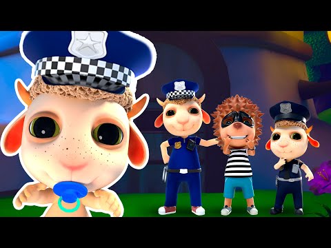 El ni&ntilde;o Tommy quiere ser Polic&iacute;a | Dibujos animados para ni&ntilde;os | Dolly y Amigos