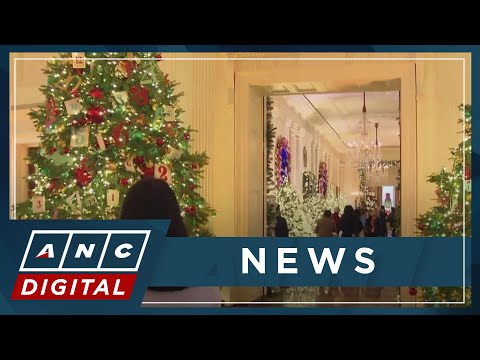 Hundreds of volunteers get White House ready for Christmas | ANC