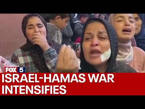 Israel-Hamas war intensifies on the ground