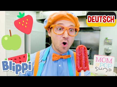 Blippi Deutsch - Eis am Stiel | Abenteuer und Videos f&uuml;r Kinder