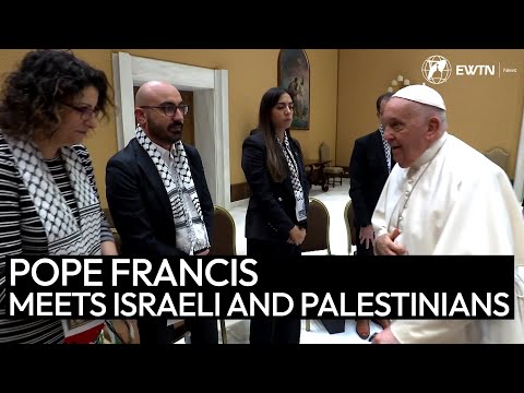 Pope Francis Meets Israelis and Palestinians