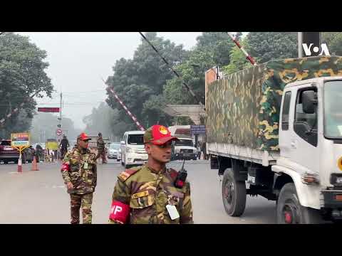 Bangladesh Deploys Army to Keep Peace Ahead of Sunday's Election | VOA News