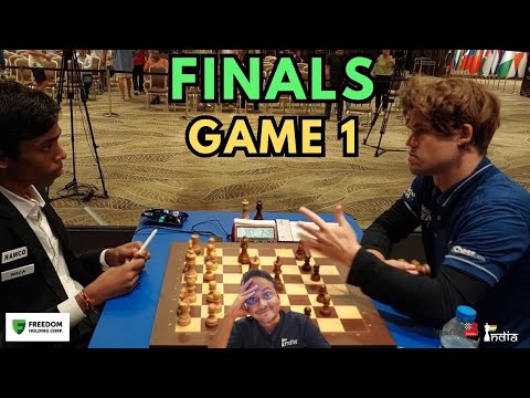 What did Magnus Carlsen tell Pragg after the game? | World Cup Finals Game 1 | Commentary by Sagar