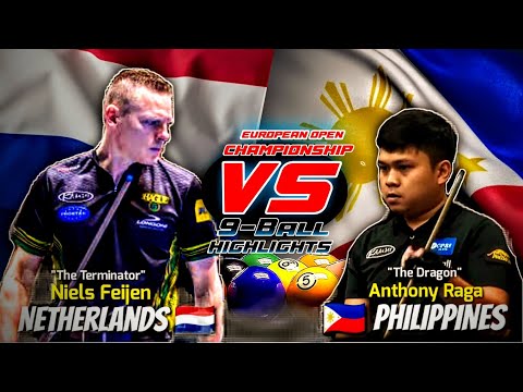 ANTON RAGA vs. World Champion ng Netherlands Niels Feijen | European 9-Ball Open Championship