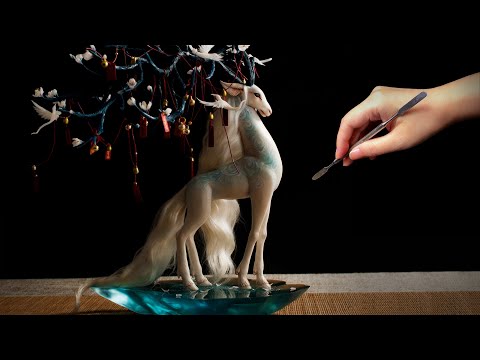 Creating a Mythical Creature with Polymer Clay / Epoxy resin