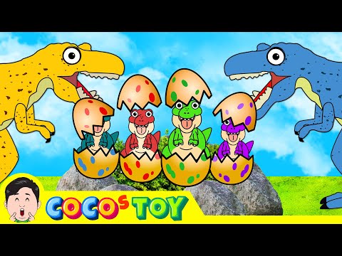 60minㅣ6 stories about Dinosaurs and Dinosaur Eggsㅣdinosaurs for kids, baby T-rexㅣCoCosToy