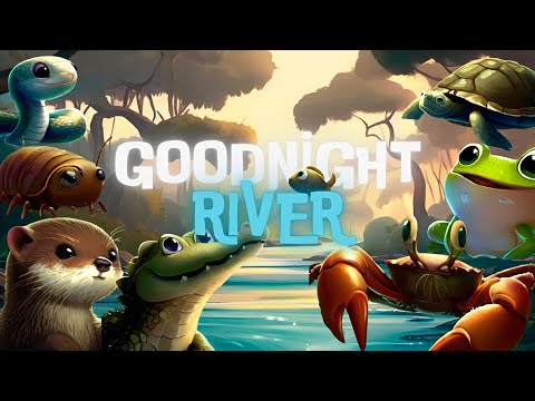 Goodnight River 🌊🌙ULTIMATE Calming Bedtime Story for Babies and Toddlers with Nature Sounds