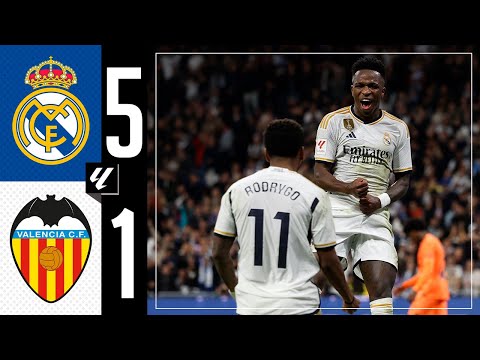 Real Madrid 5-1 Valencia | HIGHLIGHTS | LaLiga 2023/24