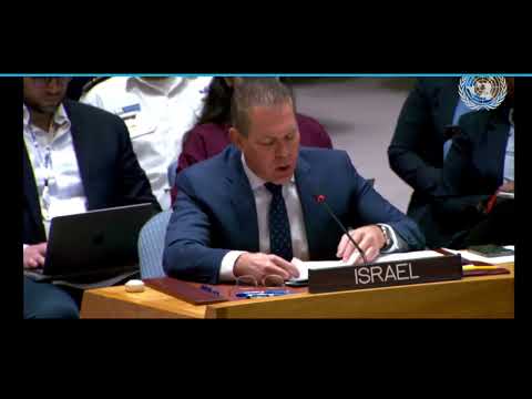 &quot;For the UN, Israeli lives don't matter.&quot;: Israeli Ambassador to the United Nations, Gilad Erdan.