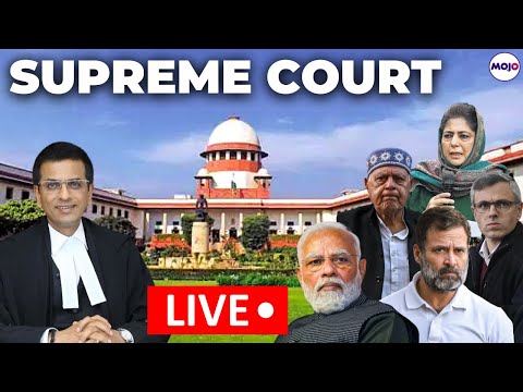 Supreme Court Article 370 Kashmir Verdict LIVE | Here's What CJI DY Chandrachud Said