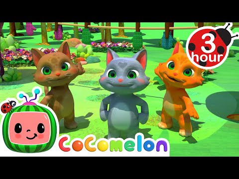 Three Little Kittens | Cocomelon - Nursery Rhymes | Fun Cartoons For Kids | Moonbug Kids