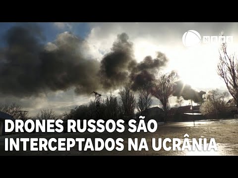 Ucr&acirc;nia derruba drones russos em v&aacute;rias regi&otilde;es do pa&iacute;s