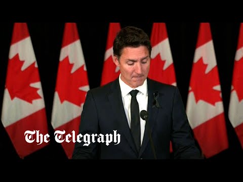 Justin Trudeau tears up as he announces Queen Elizabeth II's death - 'one of my favourite people'