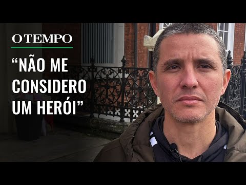 Her&amp;oacute;i em Dublin: Brasileiro que deteve ataque &amp;agrave; faca usando capacete insiste em que n&amp;atilde;o &amp;eacute; her&amp;oacute;i