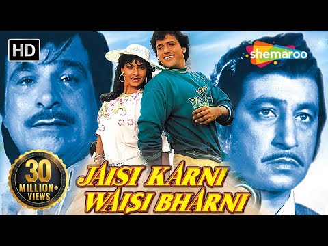 Jaisi Karni Waisi Bharni (HD &amp; Eng Subs) - Govinda | Kimi Katkar | Kader Khan - Hit Bollywood Movie