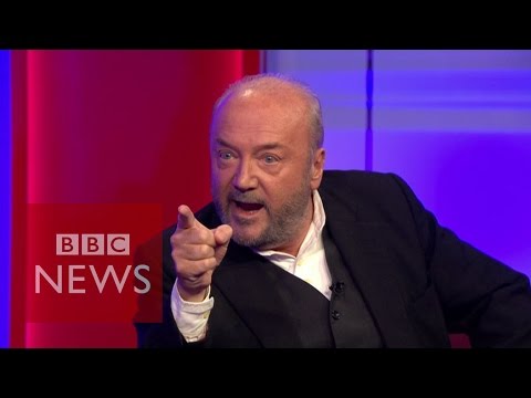 'You killed a million people in Iraq' George Galloway tells Jacqui Smith - BBC News