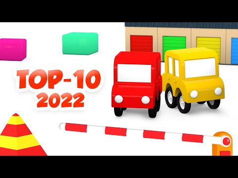 TOP-10 2022 4 voitures color&eacute;es. Les meilleurs &eacute;pisodes du dessin anim&eacute; pour enfants.