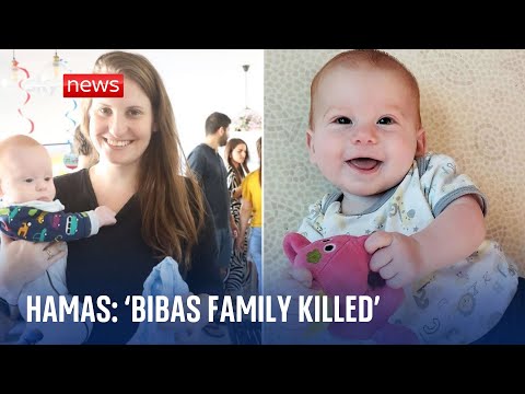 Hamas claims three members of Bibas family killed in Israeli airstrike in Gaza