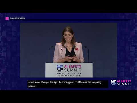 LIVE: AI Safety Summit Opening Plenary