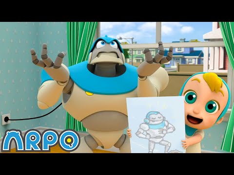 ARPO Is CHARGING!!! 🔌 | ARPO The Robot | Funny Kids Cartoons | Kids TV Full Episode Compilation