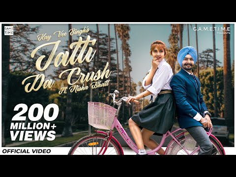 Jatti Da Crush | Kay Vee Singh | Nisha Bhatt | Gametime | Cheetah | Punjabi songs 2019