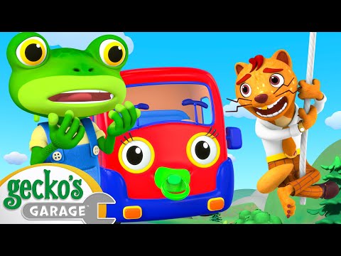 Gecko Saves WEASEL! | Gecko's Garage 2 HOURS | Rob the Robot &amp; Friends - Funny Kids TV