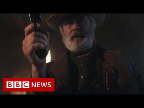 Alec Baldwin Rust shooting aftermath footage released - BBC News