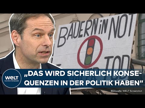 BAUERNPROTESTE: &quot;Wenn es keine weiteren Zugest&auml;ndnisse gibt, dann sieht die Ampel-Regierung alt aus&quot;