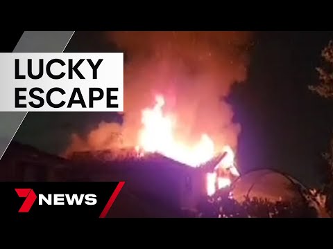 A Sydney man is homeless after fire incinerated his house  | 7 News Australia