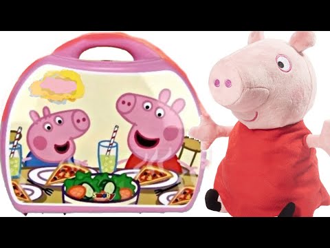 Nat and Essie Playfully Peppa Pig Mini Pizzeria Carry Case