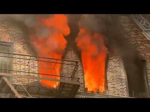 More than 450 residents displaced by fire at Queens apartment building