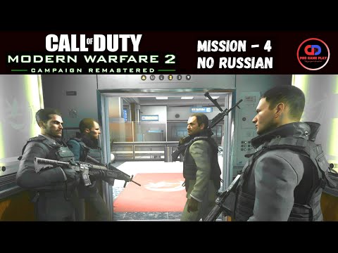 Call of Duty: Modern Warfare 2 Remastered | No Russian| Mission 4 | Gameplay | PC Walkthrough |