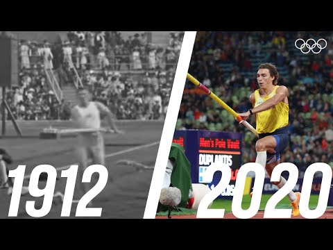 The incredible evolution of Men's Pole Vault - 1912 🆚 2020