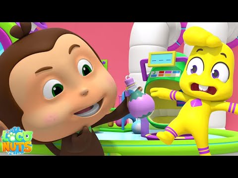 Magic Liquid Kids Compilation | Cartoons for kids and Nursery Rhymes - Loco Nuts Cartoons