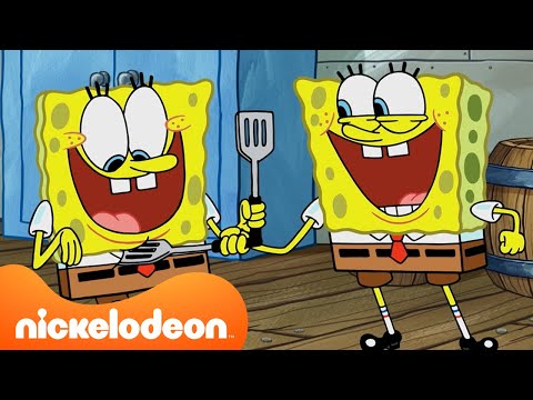 SpongeBob | SpongeBob &uuml;bernimmt die Krosse Krabbe 🍔 | Nickelodeon Deutschland