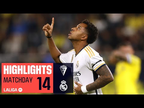 C&amp;Aacute;DIZ CF - REAL MADRID 0-3 | HIGHLIGHTS | Rodrygo shines again in Real Madrid's victory