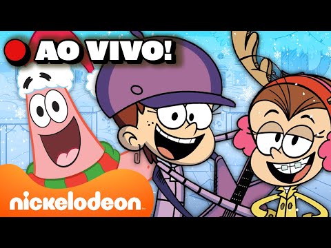 🔴 AO VIVO: Celebre a Fam&iacute;lia e a Amizade com Bob Esponja, Loud House, Tartarugas Ninja e MAIS! ❤️ 🎊