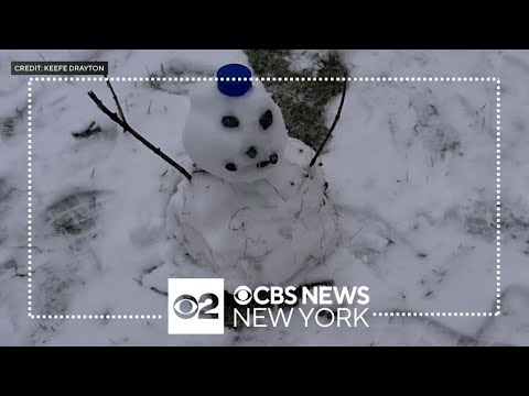 CBS New York viewers share photos &amp; videos of the first snowfall of the season