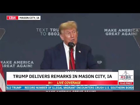 Trump goes FULL DEMENTIA on Joe Biden at bonkers rally