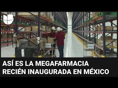 En im&aacute;genes: As&iacute; es la Megafarmacia que busca evitar el desabastecimiento de medicamentos en M&eacute;xico