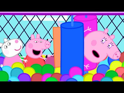 Peppa Pig Full Episodes | Soft Play | Cartoons for Children
